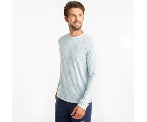 Tenis Saucony Ramble Long Sleeve Hombre Tops Ropa Plein Air México MX-531-TC